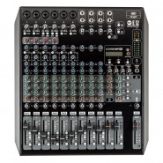 RCF E 12 12-CHANNEL MIXING CONSOLE WITH SUPERIOR EFFECTS AND EQS